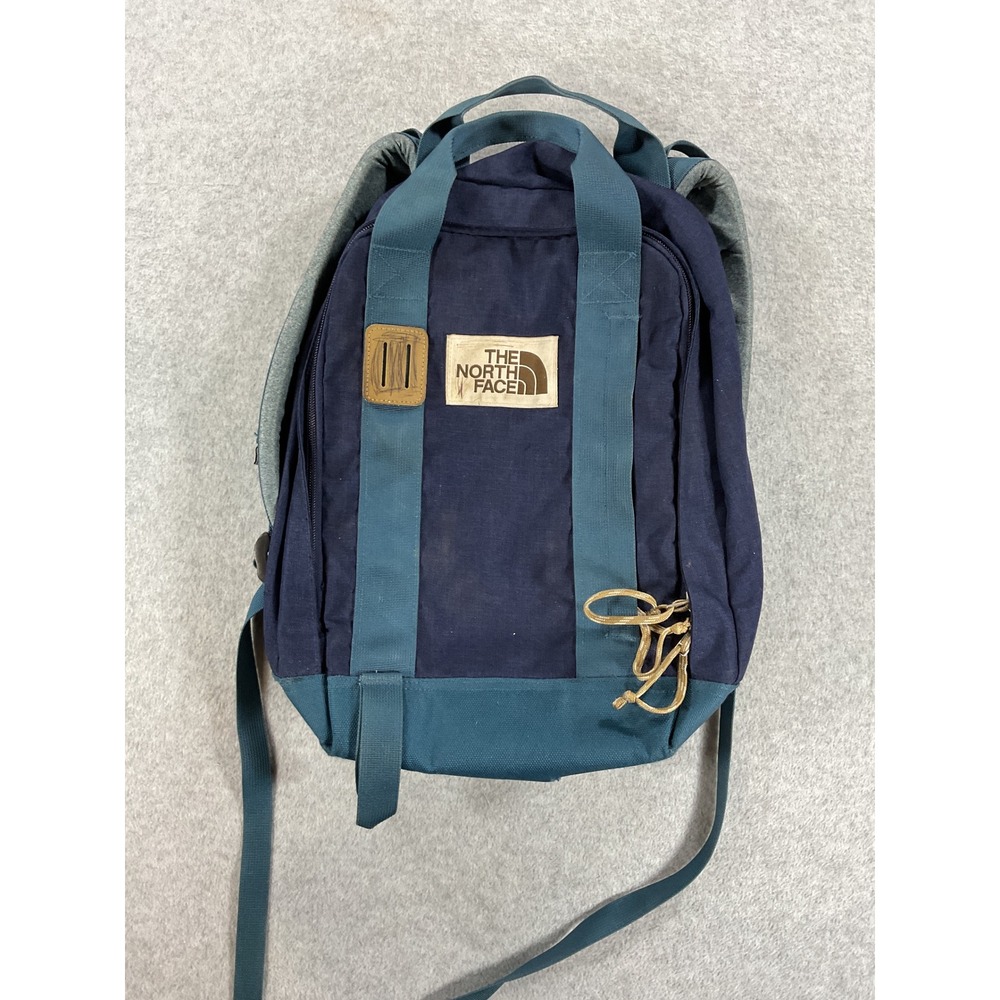 The North Face Berkeley Daypack Navy Teal Blue Laptop Backpack NF0A52VS
